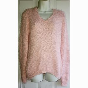 No boundaries fuzzy sweater